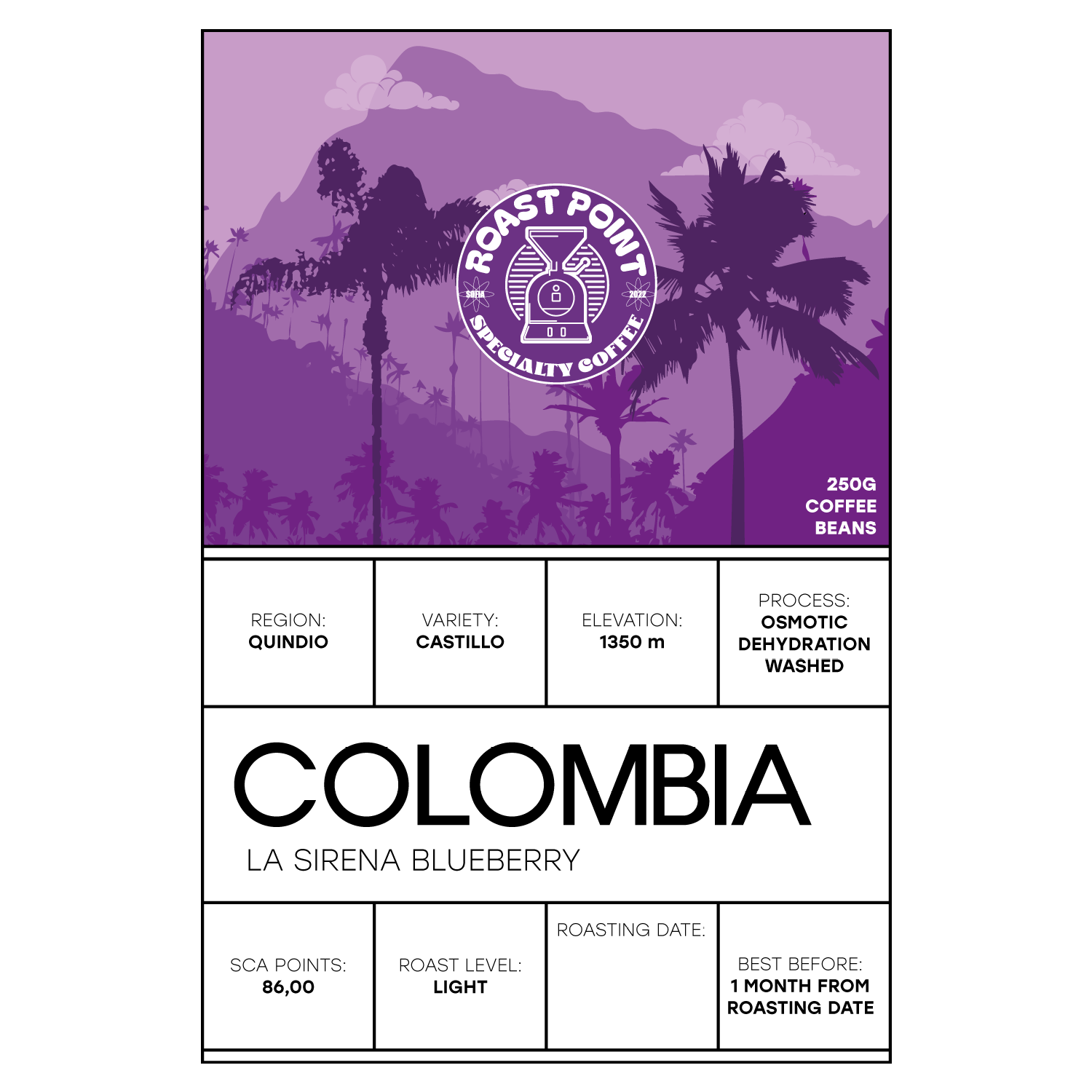 COLOMBIA LA SIRENA BLUEBERRY - Image 2